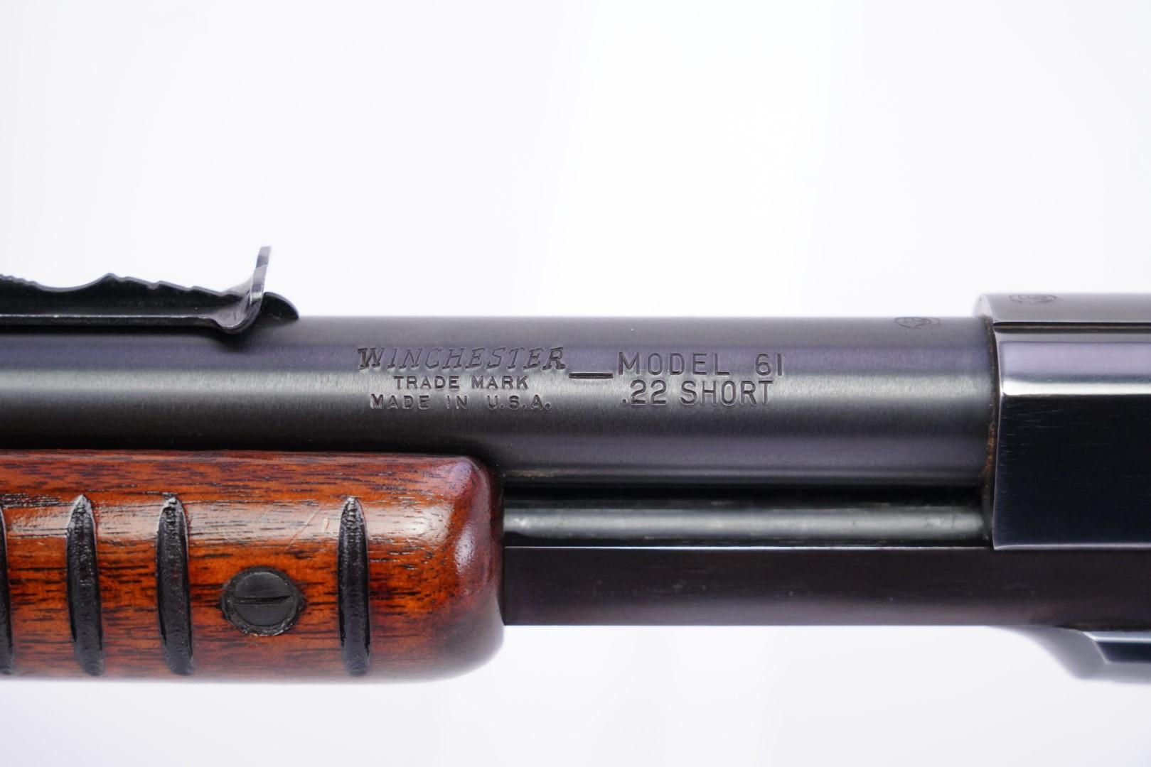 Very Nice Winchester Model 61 .22 Short Gallery Gun