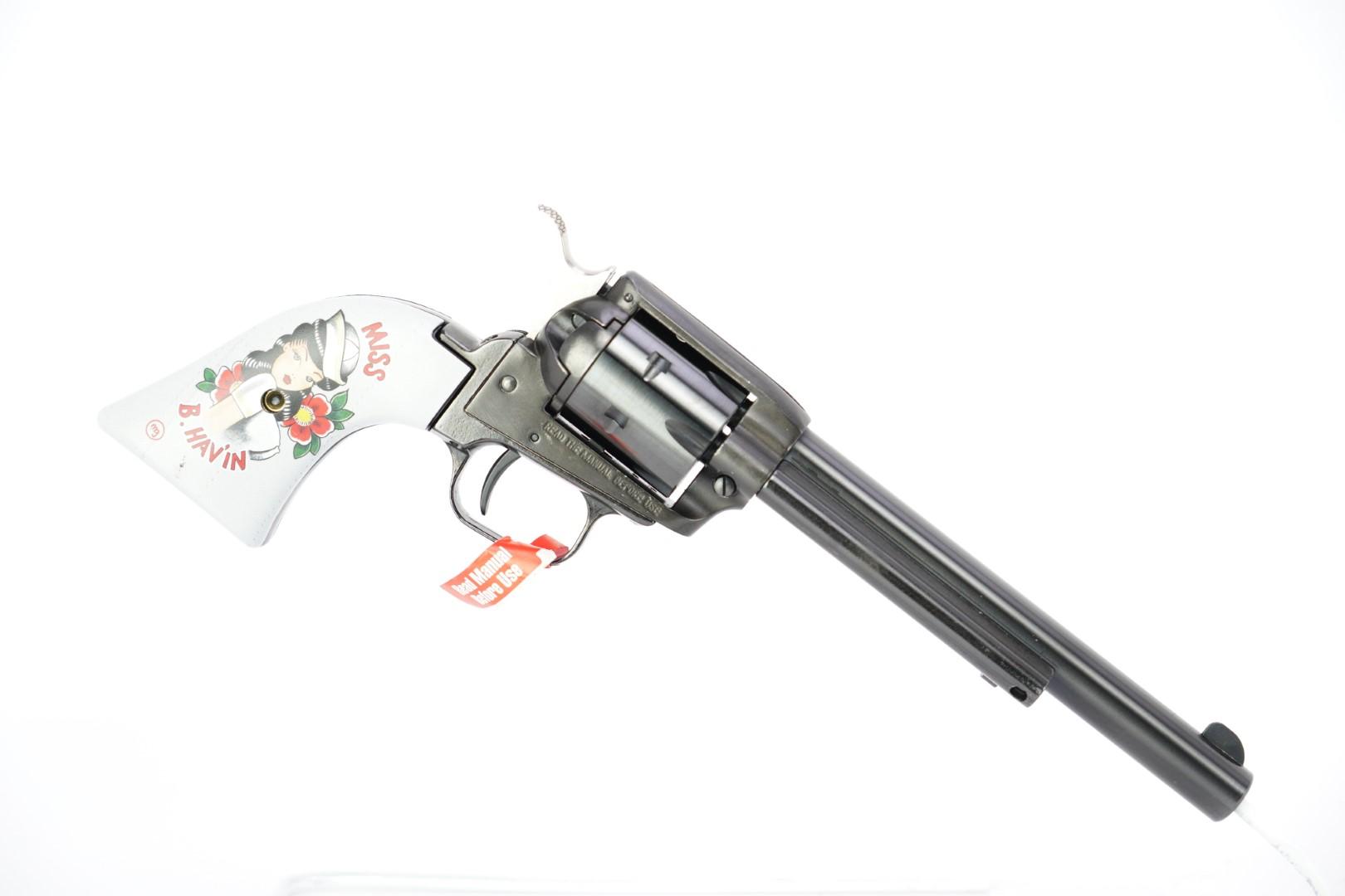 Heritage Rough Rider Miss B. Hav'in .22 LR 6.5" Single Action Revolver & Box