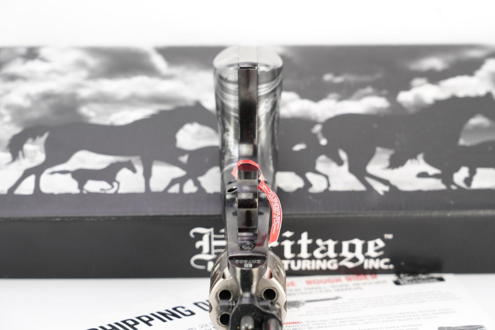 Fine Heritage Rough Rider 4 3/4" .22LR Single Action Revolver & Box