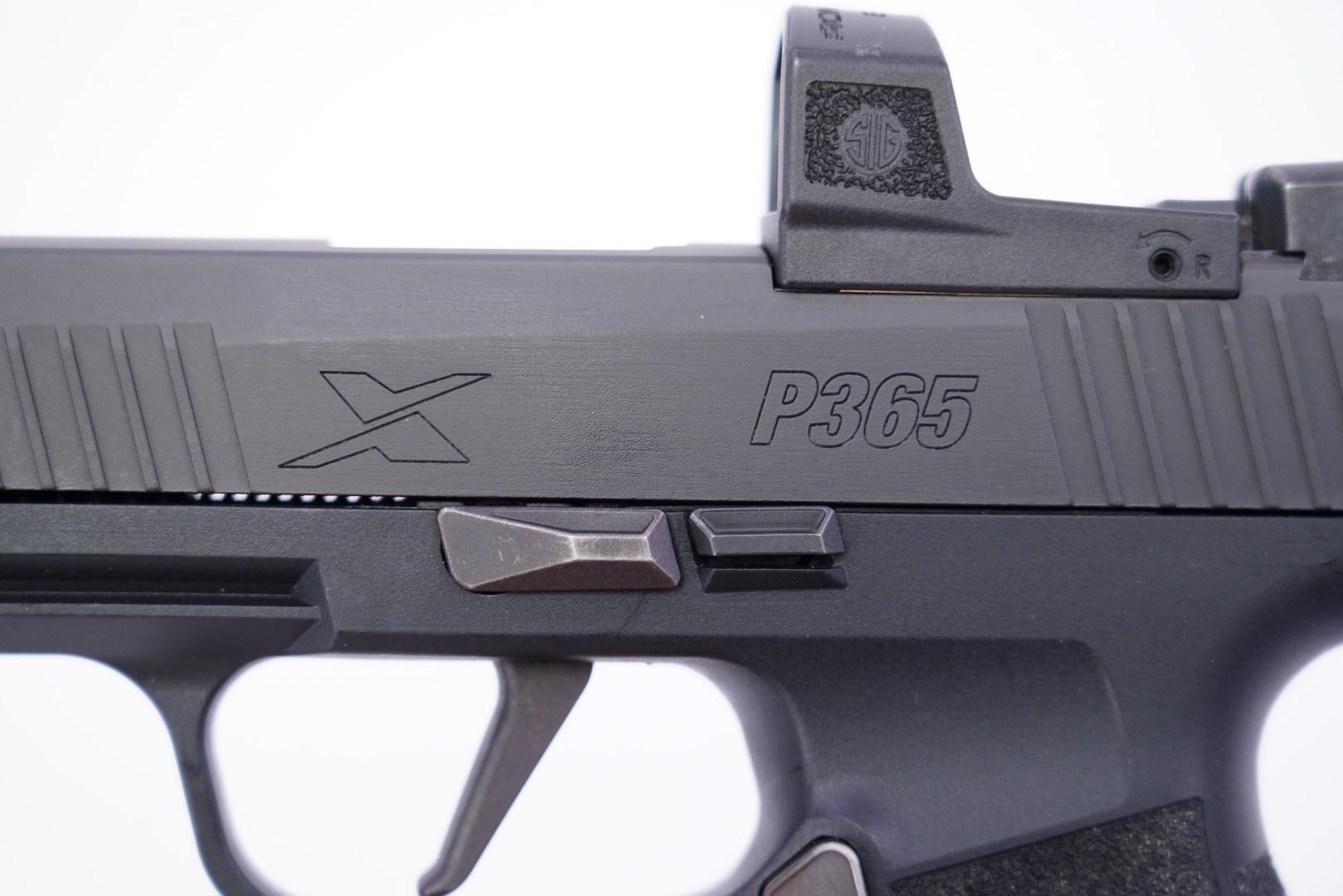 Sig Sauer P365 Striker Fired Semi Automatic Pistol w/ Romeo Zero Optic & Box