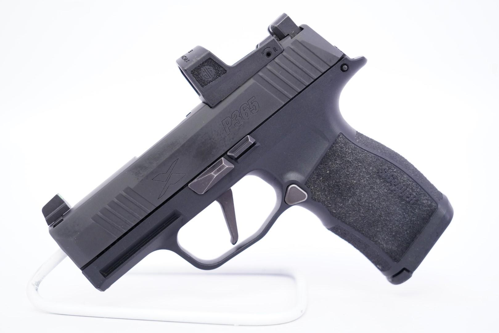 Sig Sauer P365 Striker Fired Semi Automatic Pistol w/ Romeo Zero Optic & Box