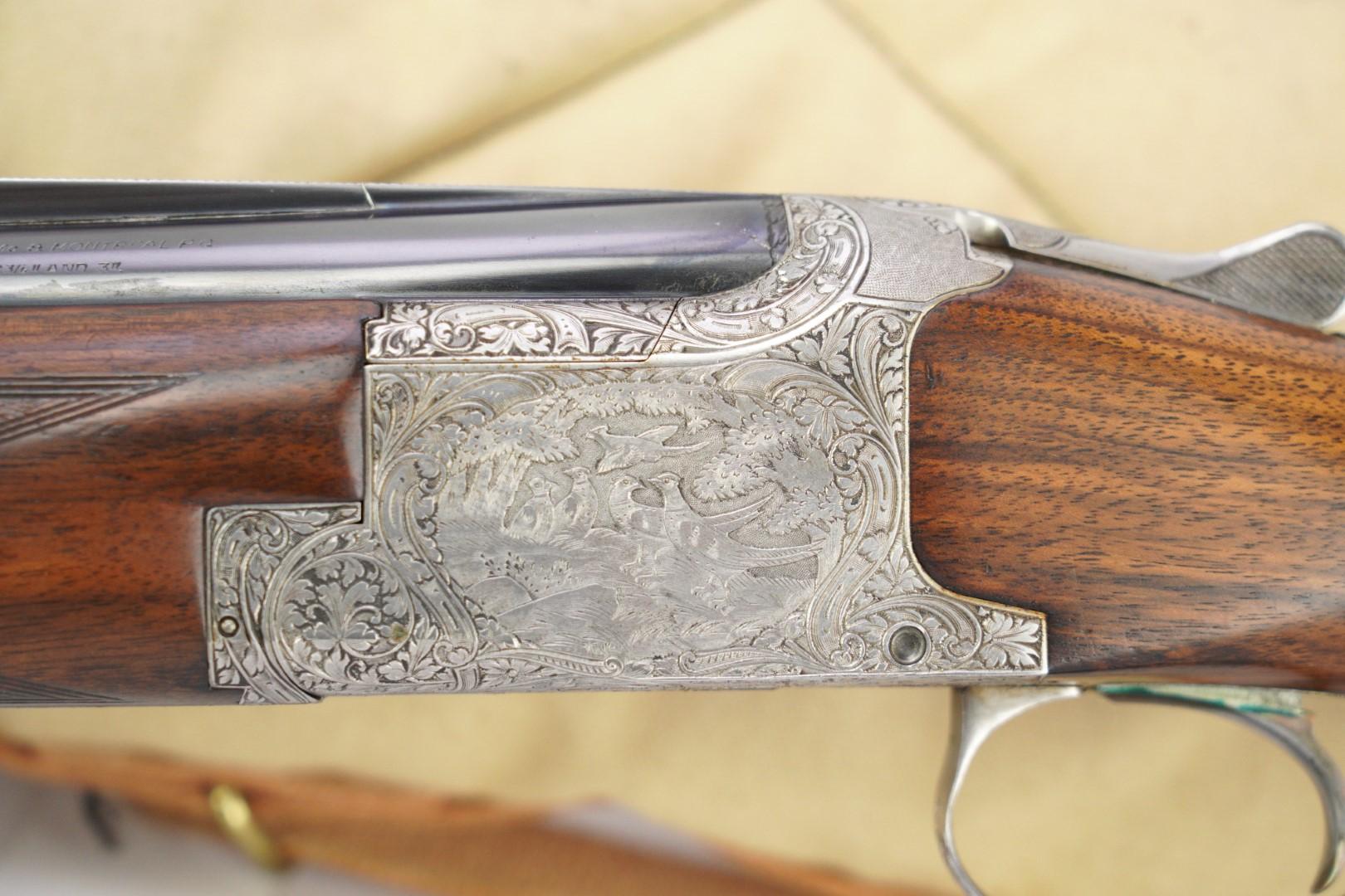 Funken engraved Diana Grade Browning Superposed 20 Ga. Over Under Shotgun