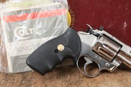 Colt King Cobra Double Action Revolver .357 Magnum 6” Bright Stainless 1990 w/ Box
