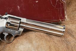 Colt King Cobra Double Action Revolver .357 Magnum 6” Bright Stainless 1990 w/ Box