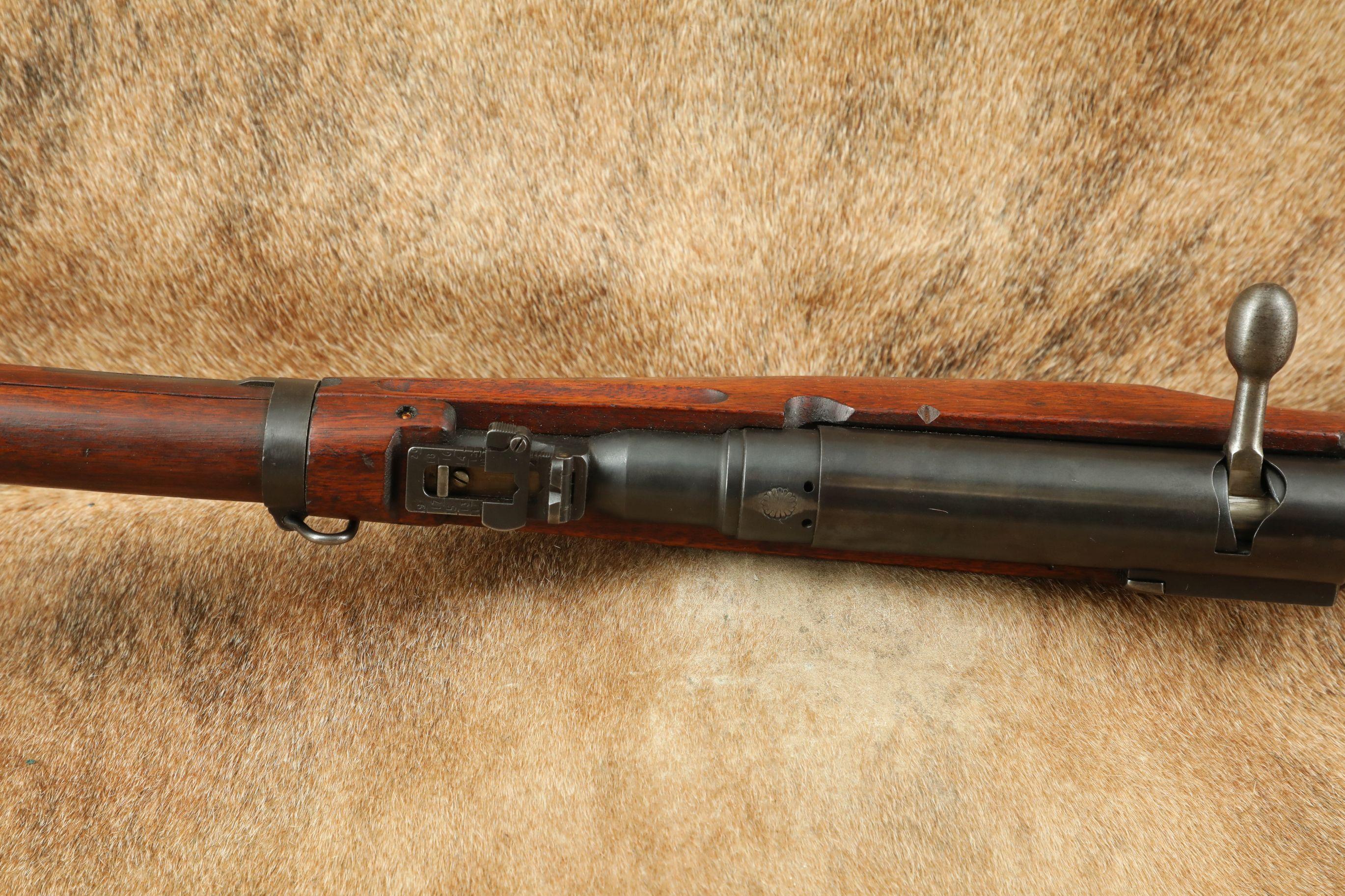Pre WWII Nagoya Arsenal Arisaka Type 38  6.5X50mm 19" Barrel Bolt Action Carbine MFD 1923-1933 C&R