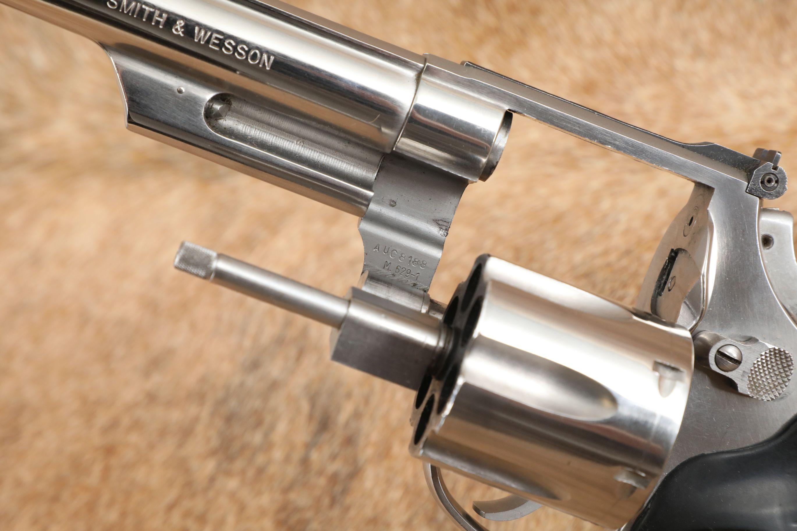 Smith & Wesson S&W 629-1 Stainless 6" .44 Magnum SA/DA Single/Double Action Revolver 1986
