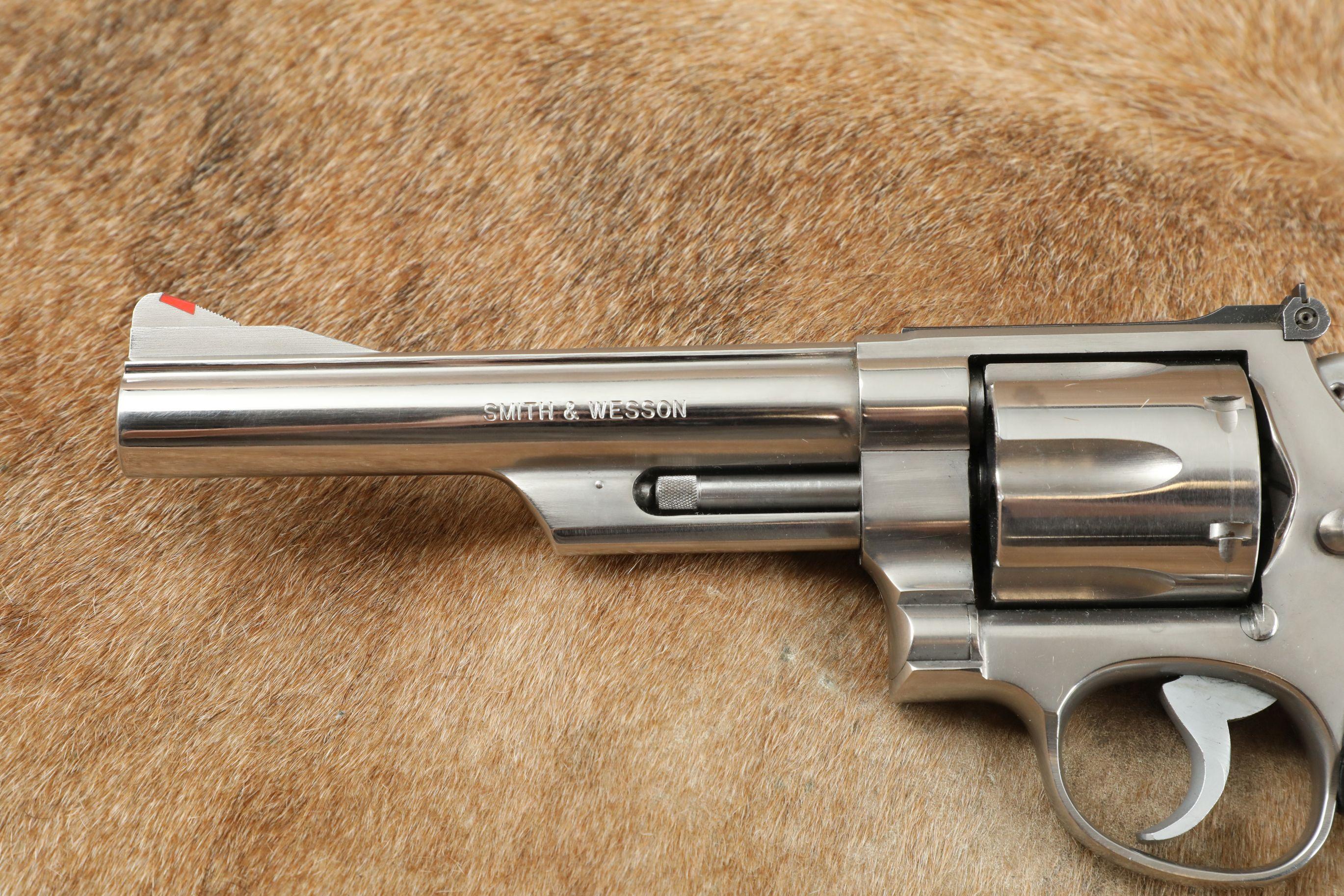 Smith & Wesson S&W 629-1 Stainless 6" .44 Magnum SA/DA Single/Double Action Revolver 1986