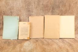 CANFIELD COLLECTION US Army WW1 WW2 1950s Weapons Manuals, M-1917 Rifle, M-1 Carbine, Shotguns