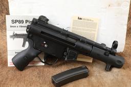 Unfired HK SP89 9mm 4.5" Heckler & Koch Semi-Automatic Pistols Consecutive Serial Numbers, 1993