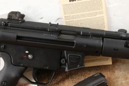 Unfired HK SP89 9mm 4.5" Heckler & Koch Semi-Automatic Pistols Consecutive Serial Numbers, 1993