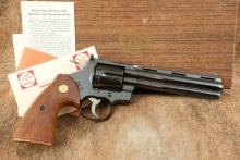 Early Colt Python 6” Blued .357 Magnum SA/DA Double Action Revolver & Box, 1959 C&R