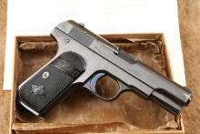 Colt Model 1903 Type III Pocket Hammerless 3 3/4" .32 ACP Semi-Automatic Pistol, 1911 C&R