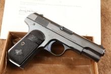 Colt Model 1903 Type III Pocket Hammerless 3 3/4" .32 ACP Semi-Automatic Pistol, 1911 C&R