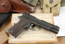 Custom National Match-Style Colt 1911 Commercial Government Slide .45 ACP Semi-Automatic Pistol 1918