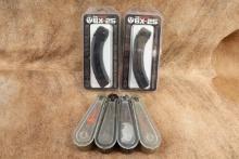 LOT 2x Ruger BX-25, 4x CMF Mitchell Arms Tear Drop 50rd Ruger 10/22 .22 LR Magazines