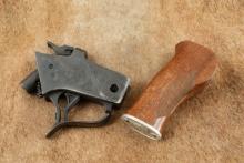 Blued Thompson Center Contender Frame & Grip Only, MFD 1971 C&R