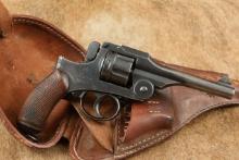 Japanese Tokyo Artillery Arsenal Type 26 9mm DAO Military Revolver & Holster, 1895-1923 C&R