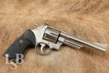 Smith & Wesson S&W 629-1 Stainless 6" .44 Magnum SA/DA Single/Double Action Revolver 1986