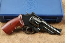 Smith & Wesson Model 25-13 Mountain Gun .45 Colt 4” Blued Revolver 2005, Box & Accessories