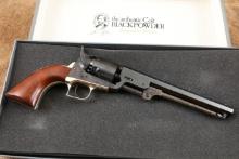 Colt Signature Series 1851 Navy 7.5” .36 Caliber Percussion Revolver & Gray Box, 1994-2002