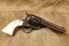 Colt First Generation Single Action Army 4 ¾” Gen 1 SAA Revolver .41 Colt w/ Pearl Antique 1898