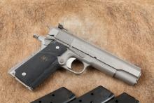 #92 Randall Service Model 1911 Stainless .45 ACP Left-Handed Semi-Automatic Pistol, MFD 1984-1985