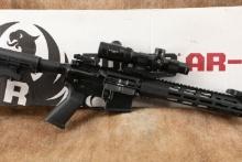 Ruger AR-556 5.56 Nato 16" Barrel Semi Automatic AR-15 Platform Rifle & Athlon 1-4X24 Scope MFD 2020