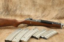 Ruger Mini-14 .223 Rem/ 5.56 NATO 18½” Semi-Automatic Rifle, 6 Magazines, 1991