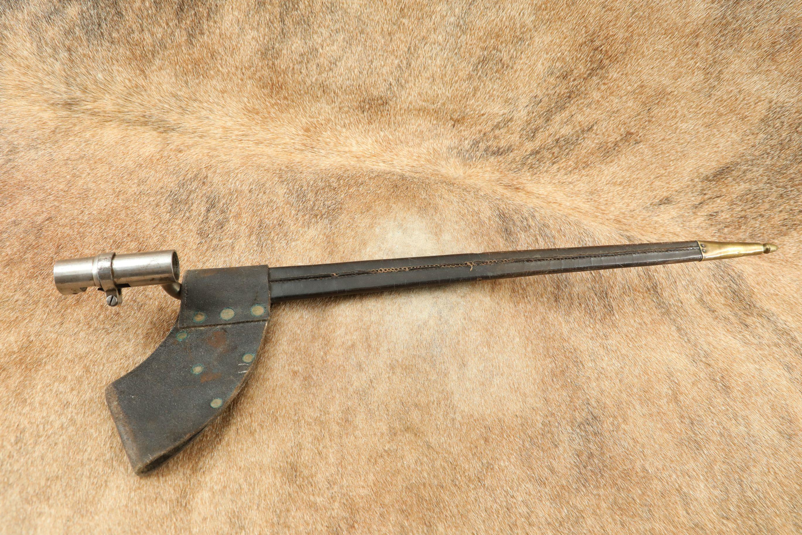 CANFIELD COLLECTION US Union Army Civil War M-1861 M-1863 Springfield M-1855 Socket Bayonet & Sheath