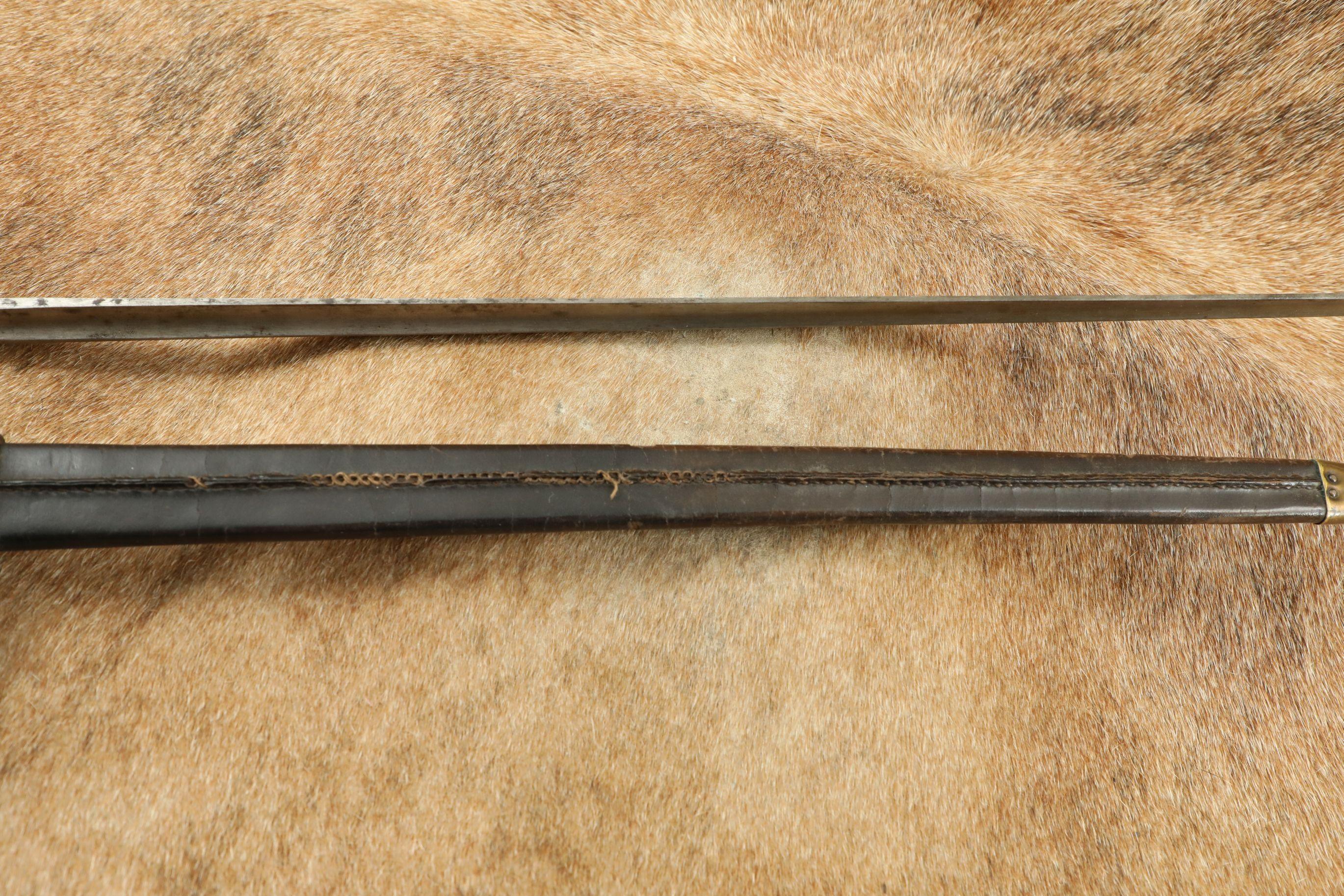 CANFIELD COLLECTION US Union Army Civil War M-1861 M-1863 Springfield M-1855 Socket Bayonet & Sheath