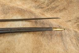 CANFIELD COLLECTION US Union Army Civil War M-1861 M-1863 Springfield M-1855 Socket Bayonet & Sheath
