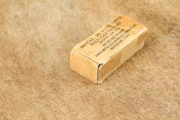 CANFIELD COLLECTION US Army WW1 Remington-UMC Box of 40x .30 Auto Pedersen Device Cartridges