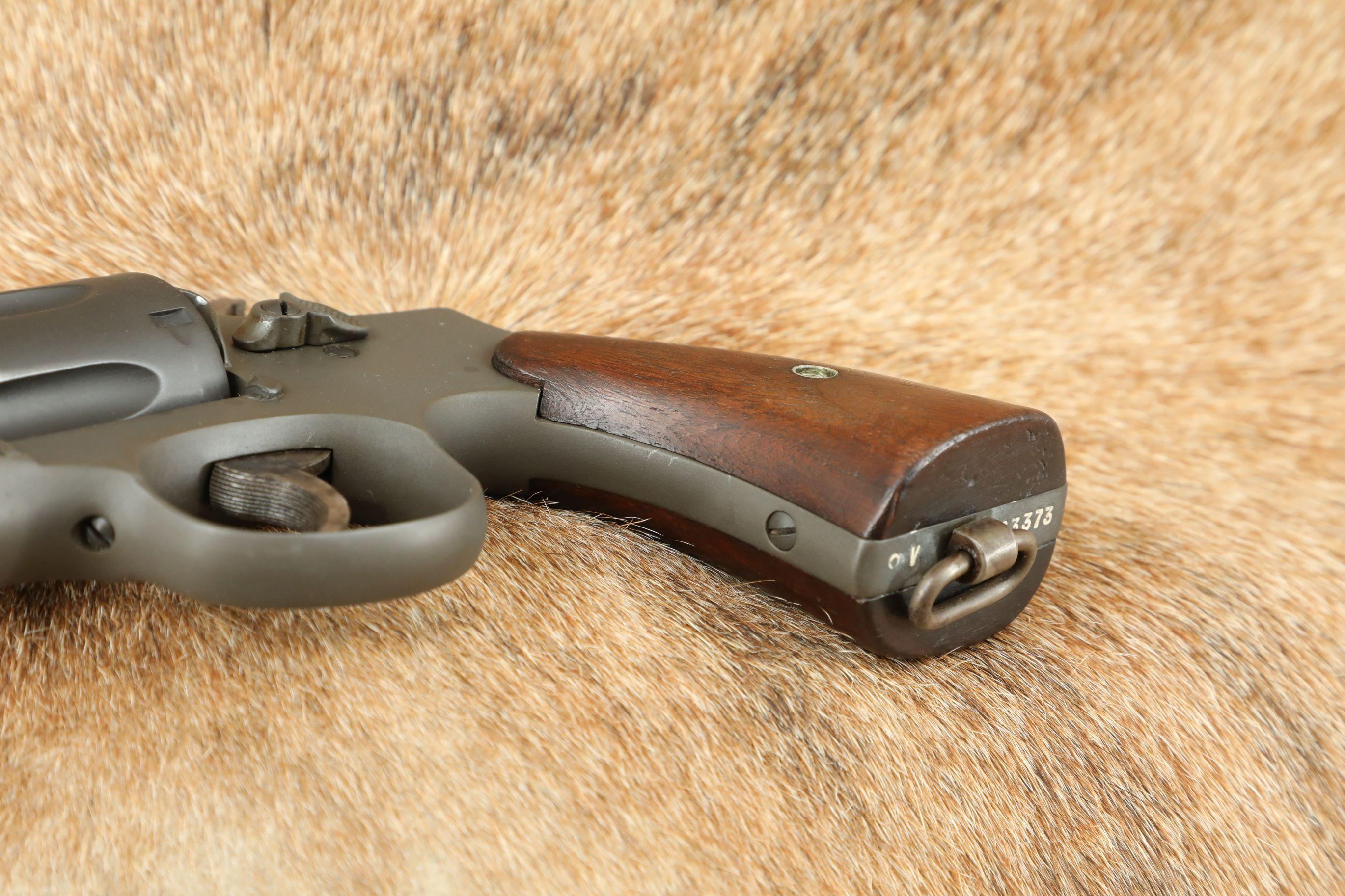 WWII U.S. Military Smith & Wesson Victory Model 2” Parkerized .38 Special Revolver, 1942-1945 C&R