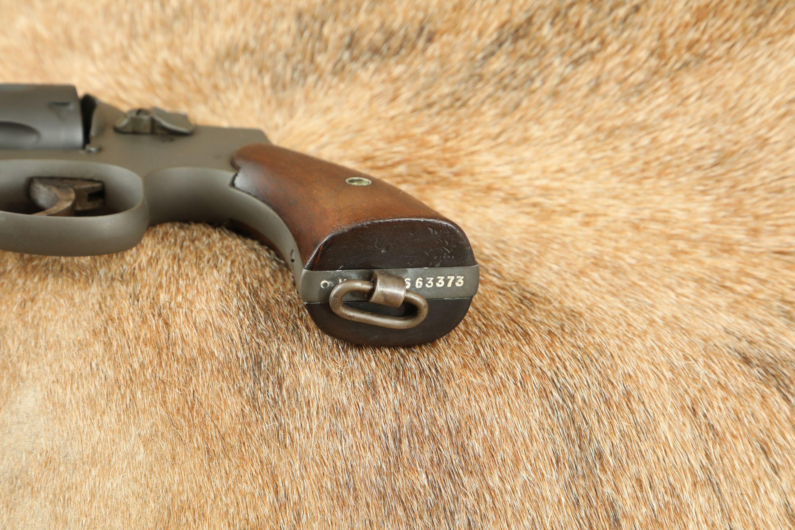 WWII U.S. Military Smith & Wesson Victory Model 2” Parkerized .38 Special Revolver, 1942-1945 C&R