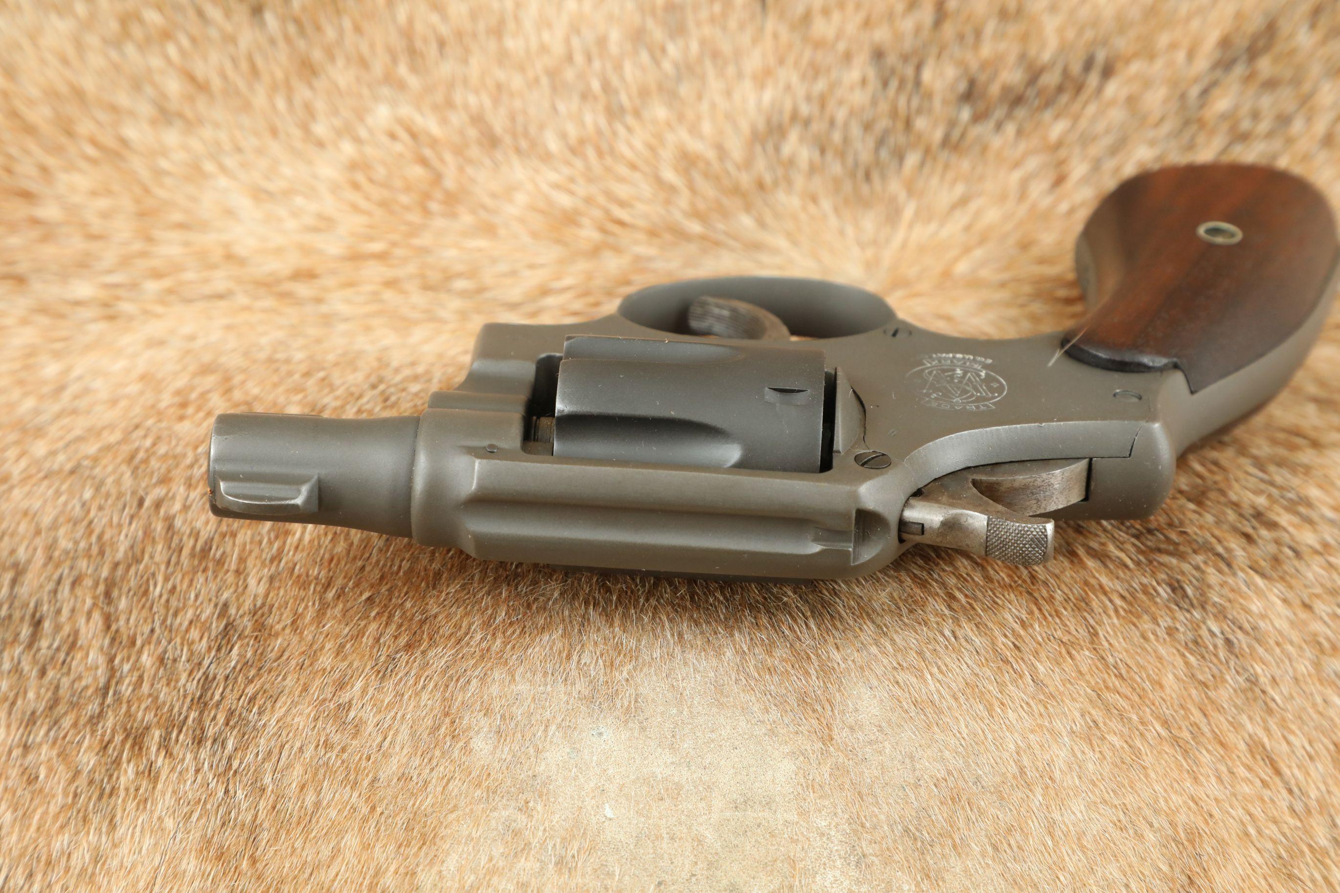 WWII U.S. Military Smith & Wesson Victory Model 2” Parkerized .38 Special Revolver, 1942-1945 C&R