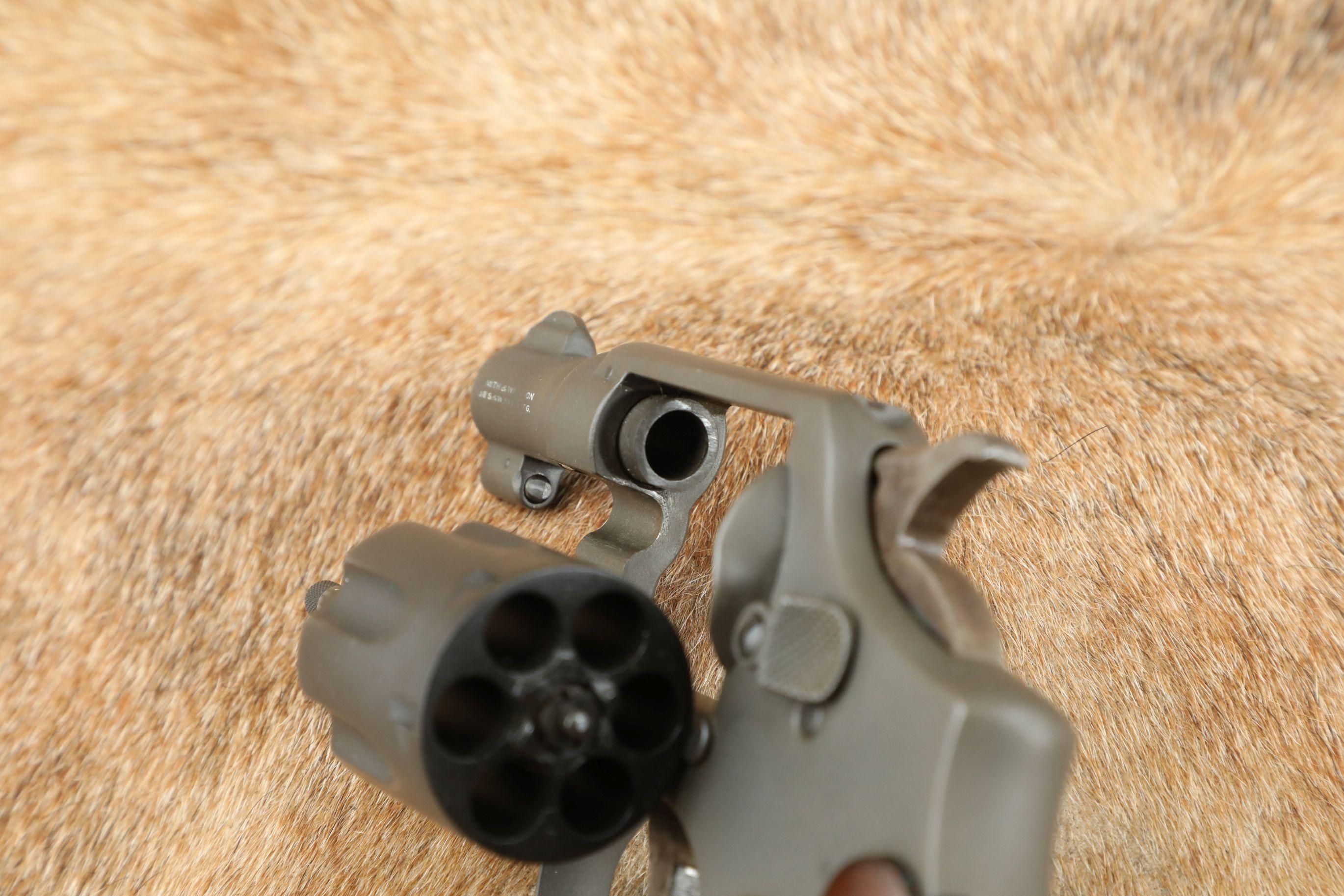 WWII U.S. Military Smith & Wesson Victory Model 2” Parkerized .38 Special Revolver, 1942-1945 C&R