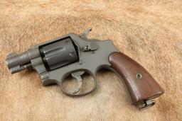 WWII U.S. Military Smith & Wesson Victory Model 2” Parkerized .38 Special Revolver, 1942-1945 C&R