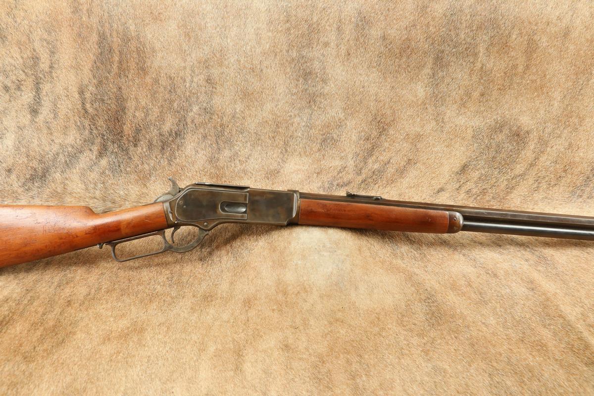 Winchester Model 1876 Centennial 28" Octagonal .40-60 WCF Lever Action Rifle, MFD 1886 Antique
