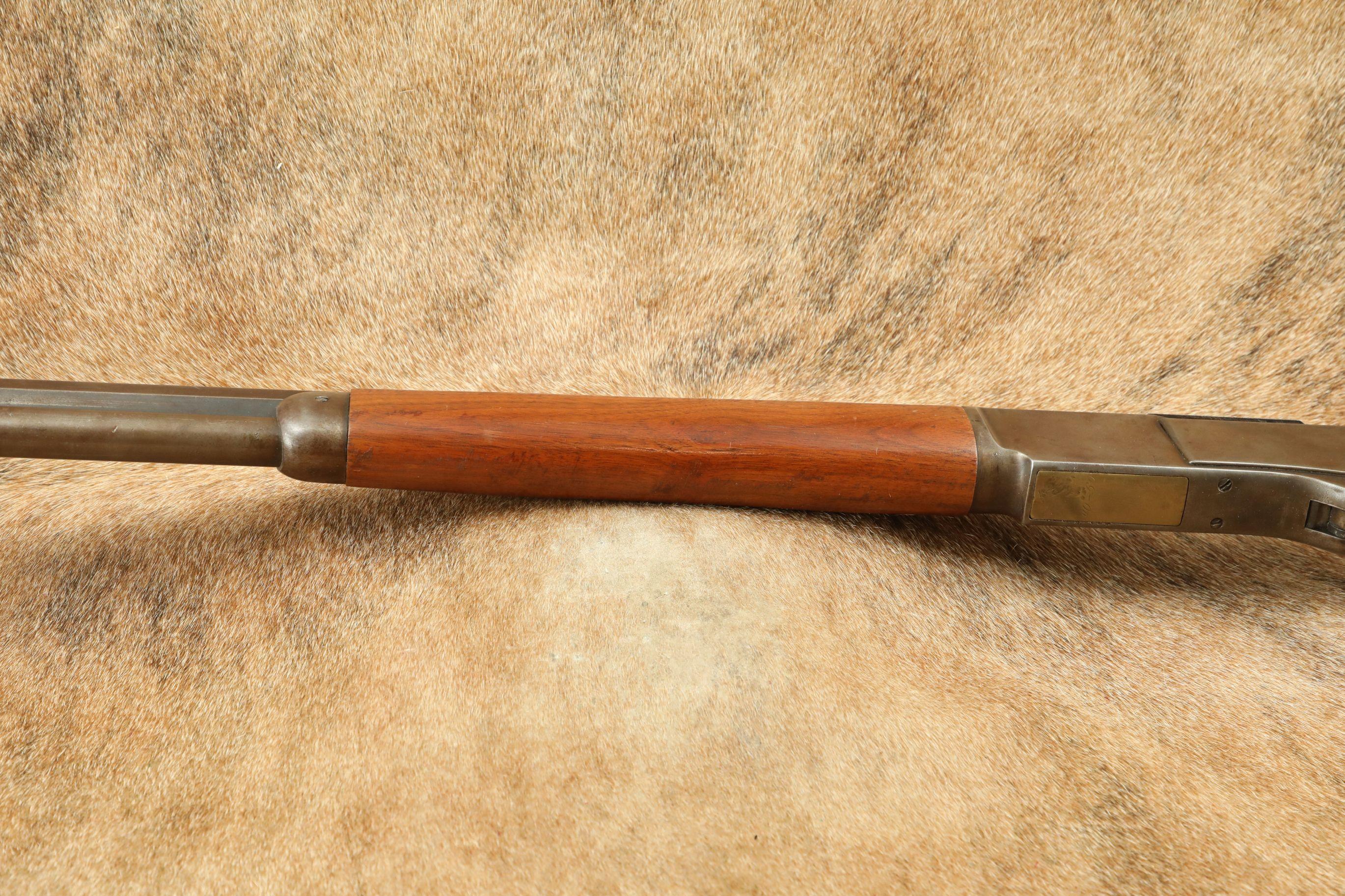 Winchester Model 1876 Centennial 28" Octagonal .40-60 WCF Lever Action Rifle, MFD 1886 Antique