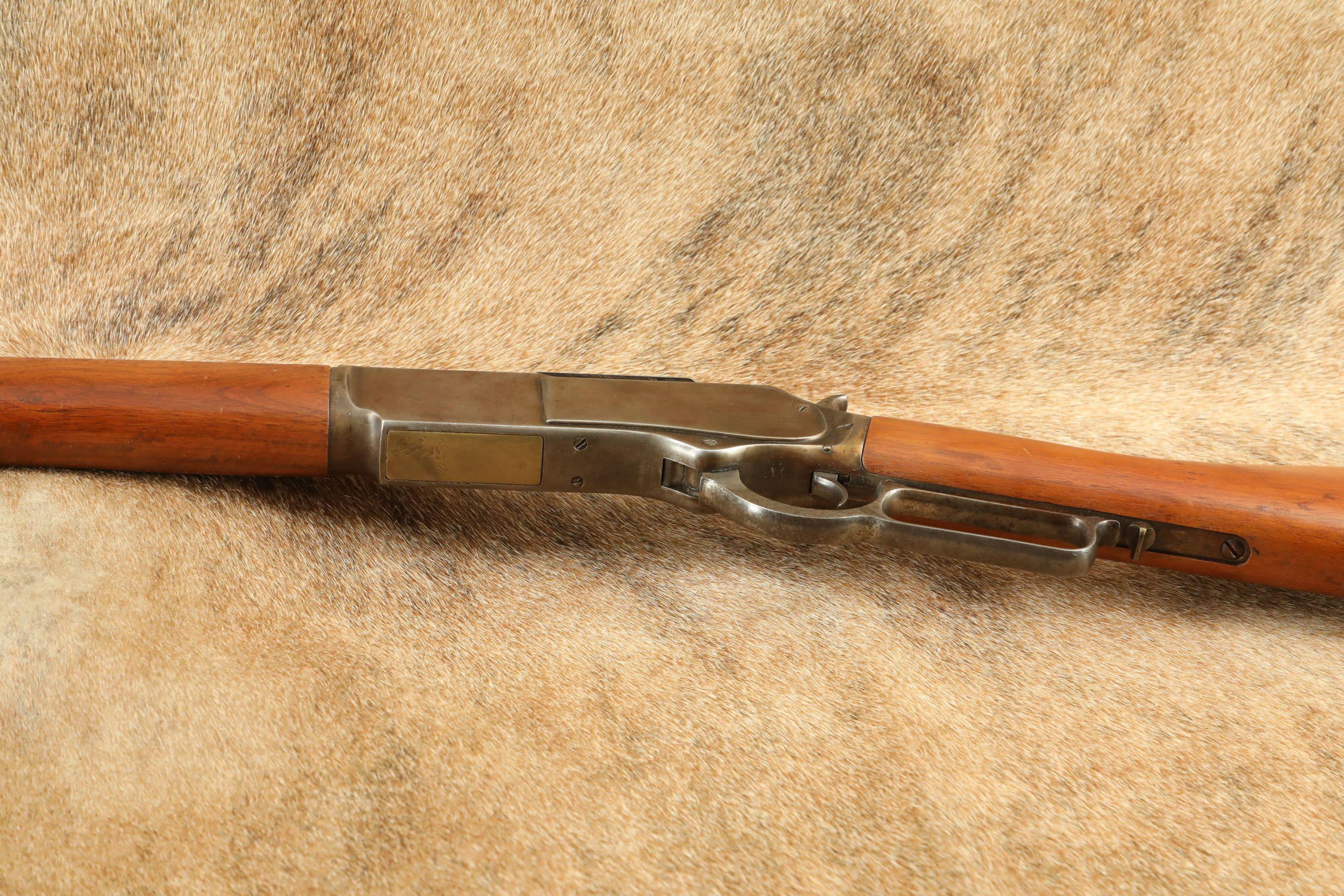 Winchester Model 1876 Centennial 28" Octagonal .40-60 WCF Lever Action Rifle, MFD 1886 Antique