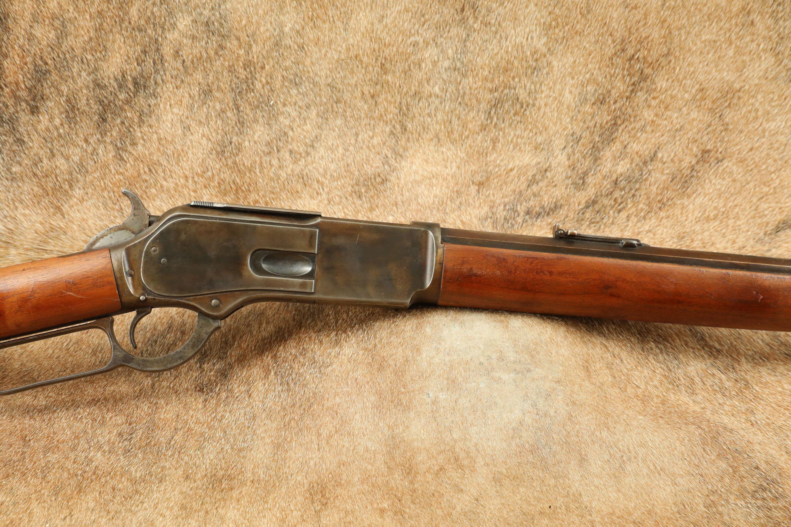 Winchester Model 1876 Centennial 28" Octagonal .40-60 WCF Lever Action Rifle, MFD 1886 Antique