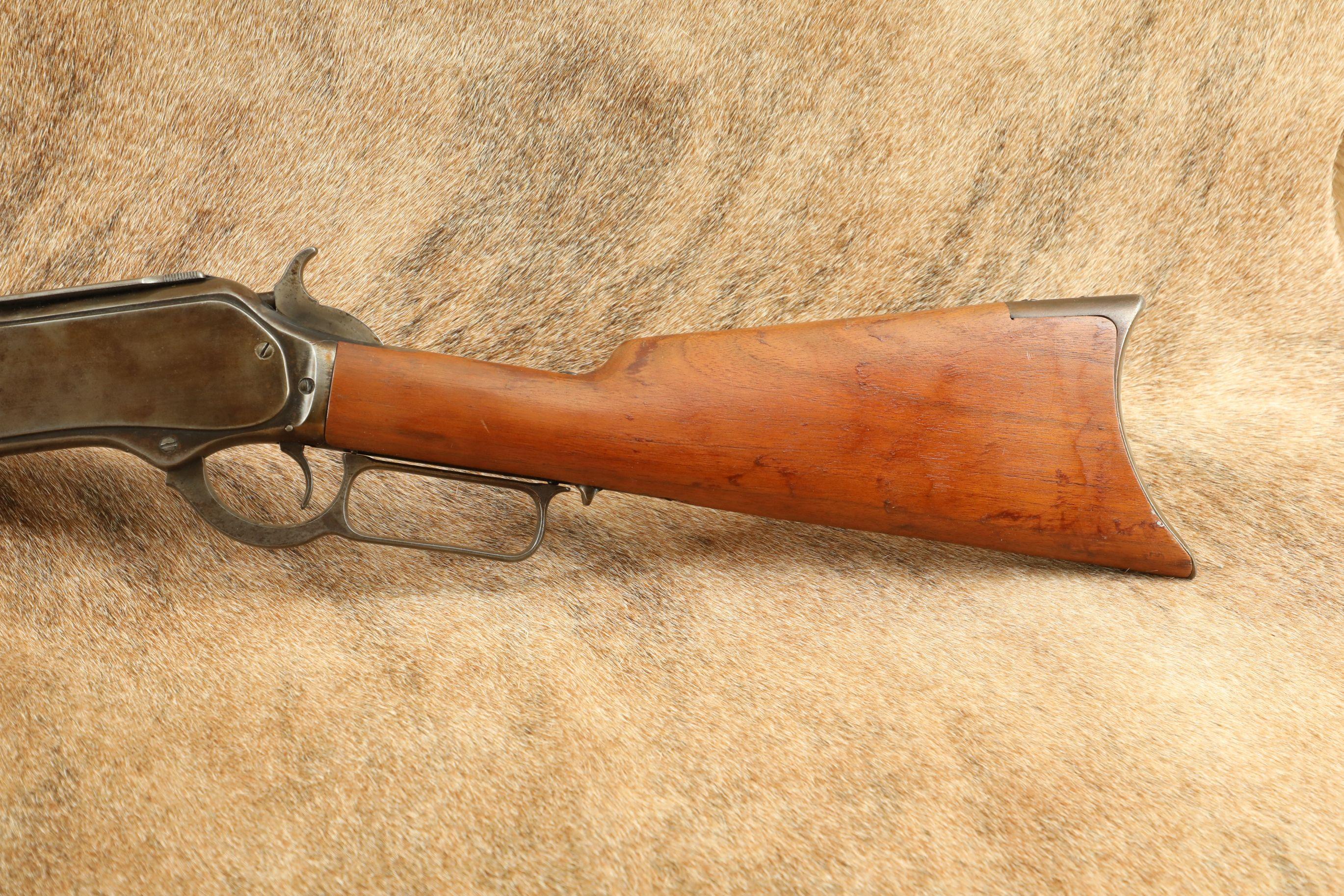 Winchester Model 1876 Centennial 28" Octagonal .40-60 WCF Lever Action Rifle, MFD 1886 Antique
