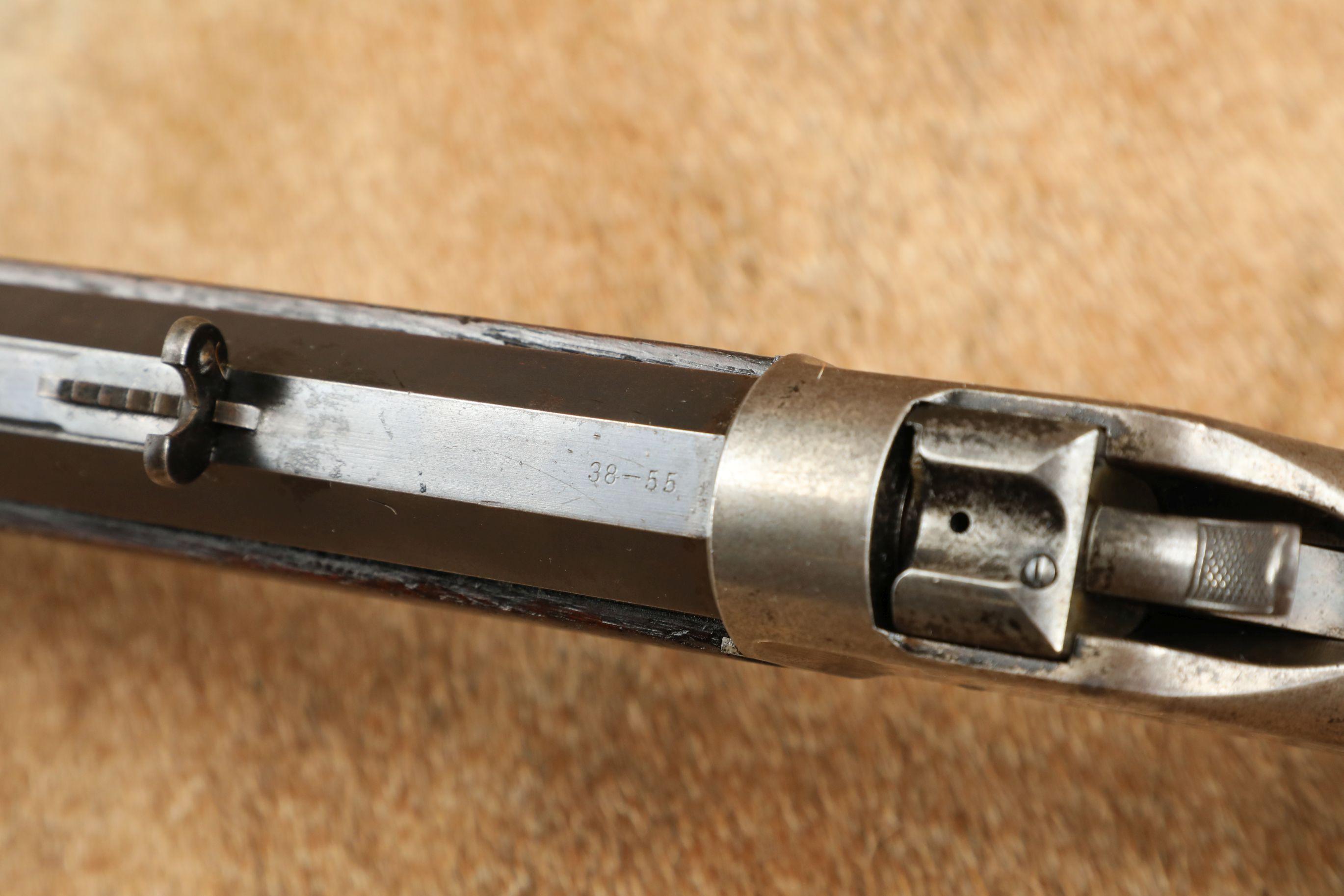 Winchester 1885 High Wall .38-55 WCF 30” Octagon Barrel Single-Shot Rifle 1898 Antique