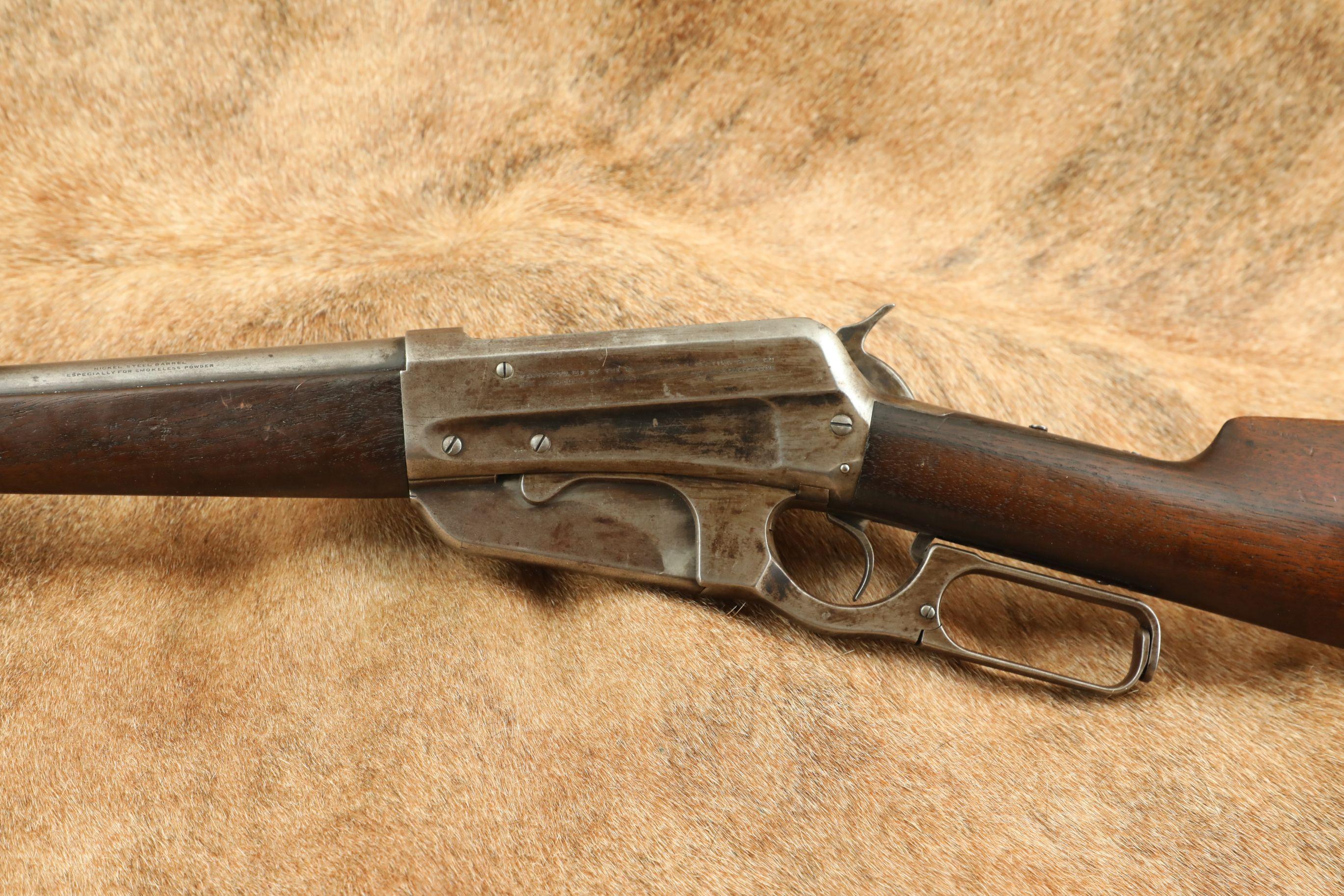 Pre-WWI Winchester Model 1895 24" .35 WCF Box Magazine Lever Action Rifle, MFD 1904 C&R
