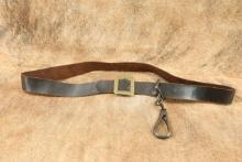 CANFIELD COLLECTION US Army Indian Wars Cavalry "E.A. CROSSMAN" Marked Leather Carbine Sling