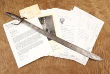 CANFIELD COLLECTION Antique 1900s Philippine Insurrection Native Warrior Bolo Sword