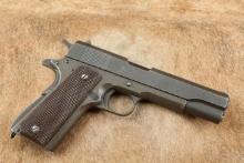 WWII Remington Rand 1911A1 .45 ACP 5” Semi-Automatic Pistol C&R MFD 1944