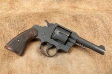 WWII Colt Commando 4” .38 Special Parkerized DA Revolver, MFD 1943 C&R