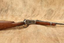 Winchester Model 1892 Carbine 1/2 Mag Shotgun Butt 20" .38-40 WCF Lever Action Rifle, 1917 C&R