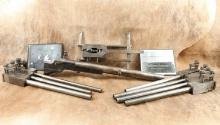 The Winchester & Webley Pendulum Guns, Ammunition Pressure Test Guns Lot Apparatus Used By Federal